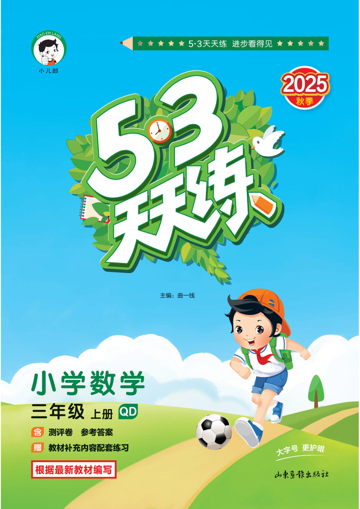 25秋三年级上册青岛63版数学课时练（53天天练）