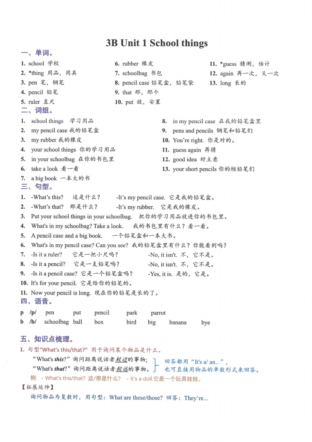 三年级下册英语译林版知识点总结 (1)-鸡娃题库官网-永久免费分享小学教辅资源