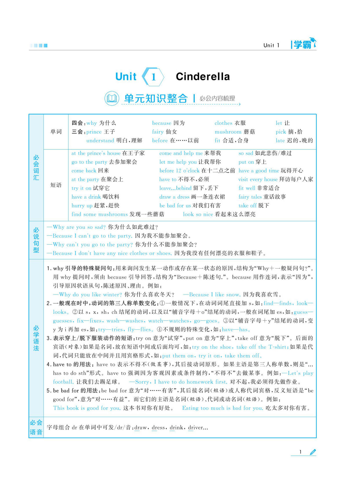 五年级下册英语学霸五星卷译林版-仔仔题库