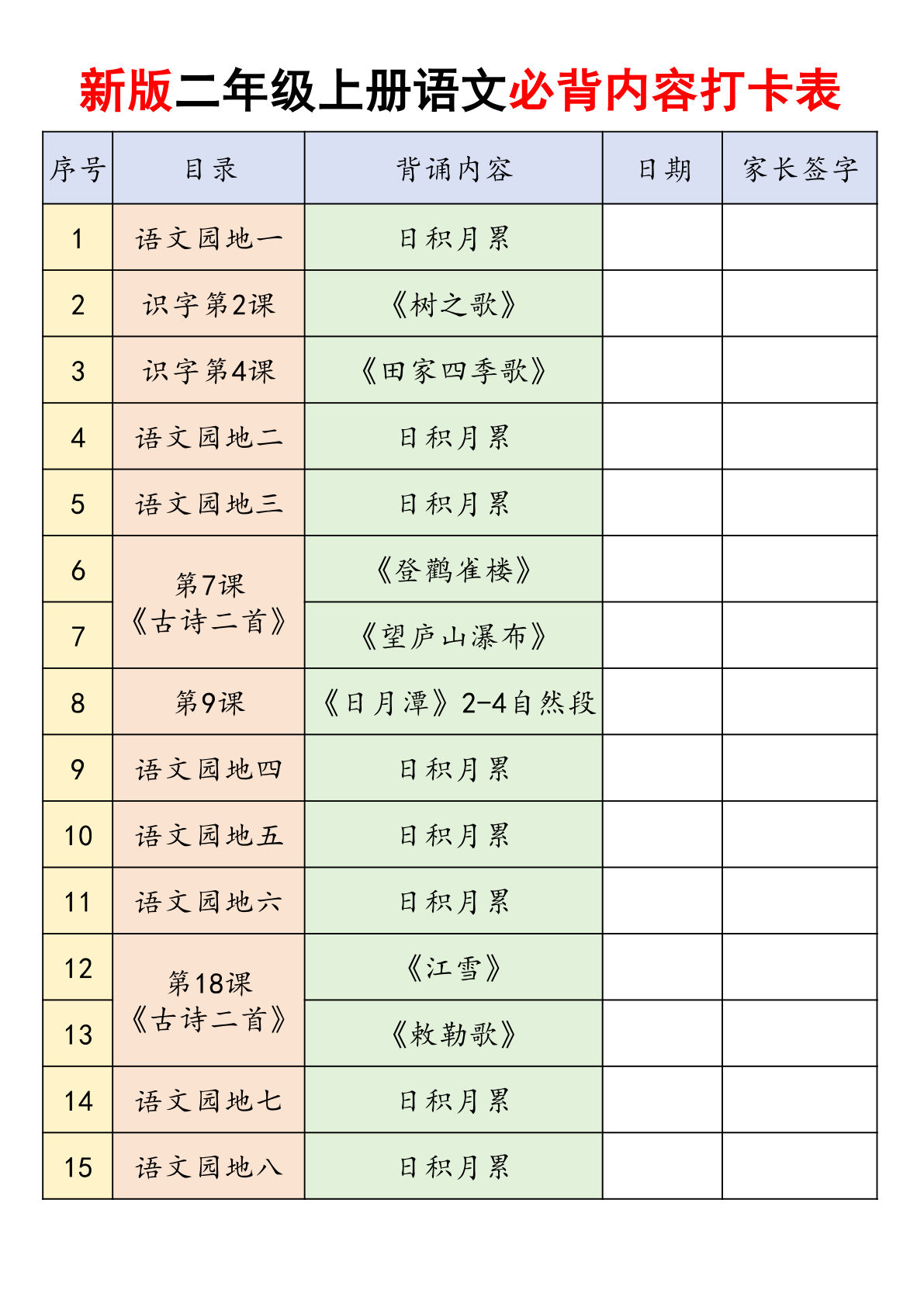 26新二年级上册语文课内必背内容闯关汇总16页-学霸资源网-分享小学前锋教辅先锋资源 - 小学1-6年级教辅资源|试卷|电子课本|课课练免费下载 - 语文数学英语同步练习 学习资料内页预览