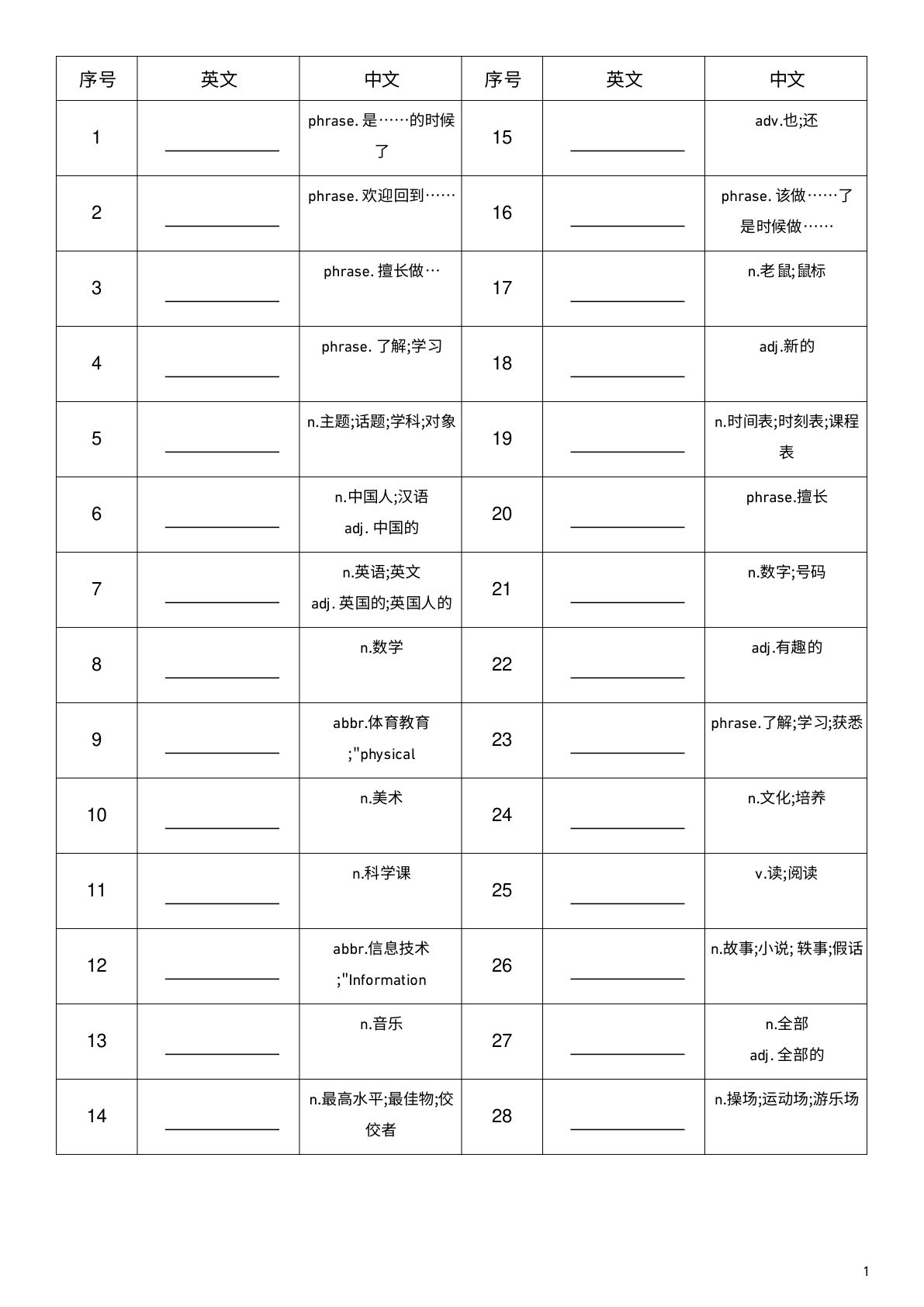 四年级上册英语译林版中译英-学霸资源网-分享小学前锋教辅先锋资源 - 小学1-6年级教辅资源|试卷|电子课本|课课练免费下载 - 语文数学英语同步练习 学习资料内页预览