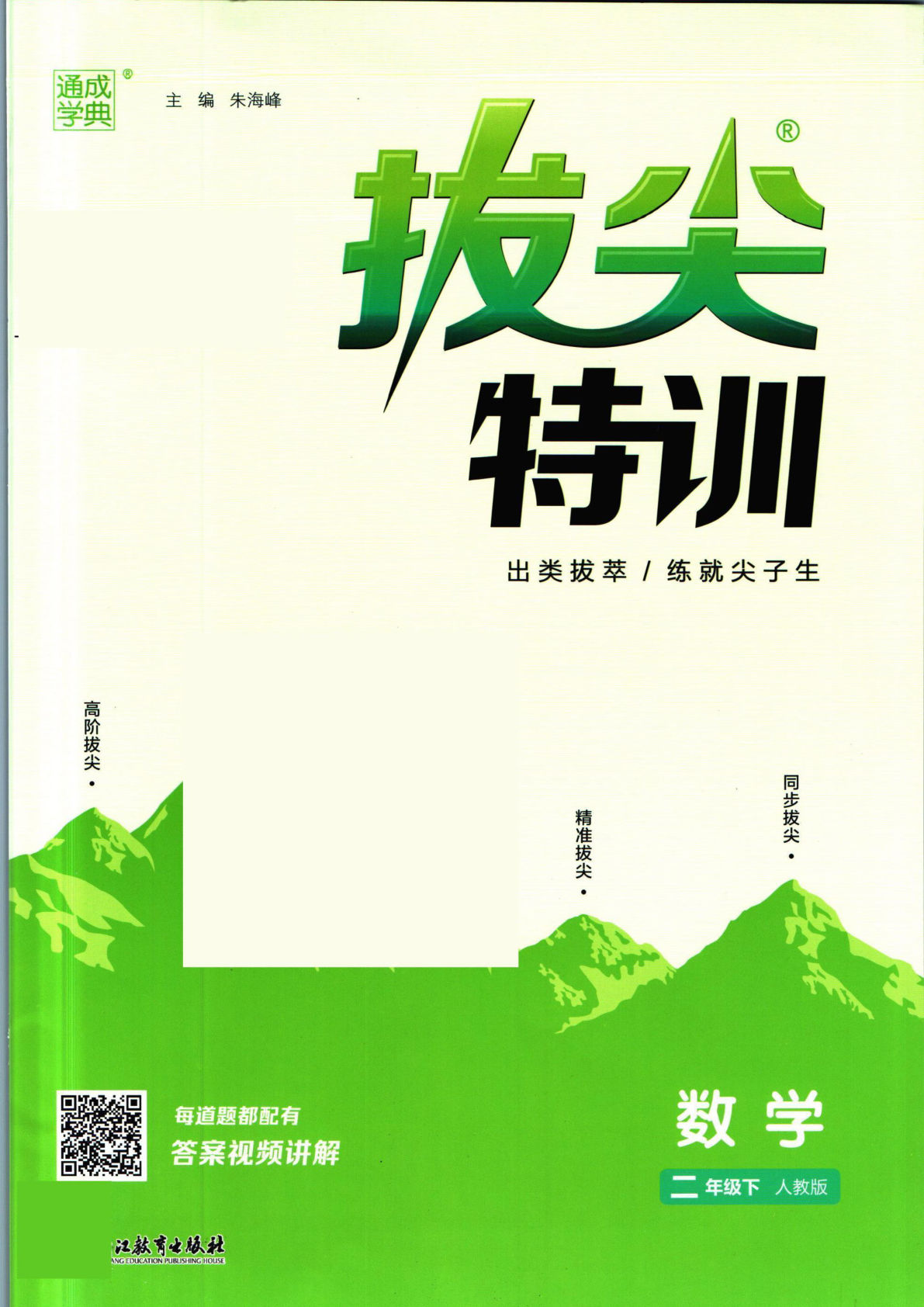 二年级下册人教版数学【拔尖特训】