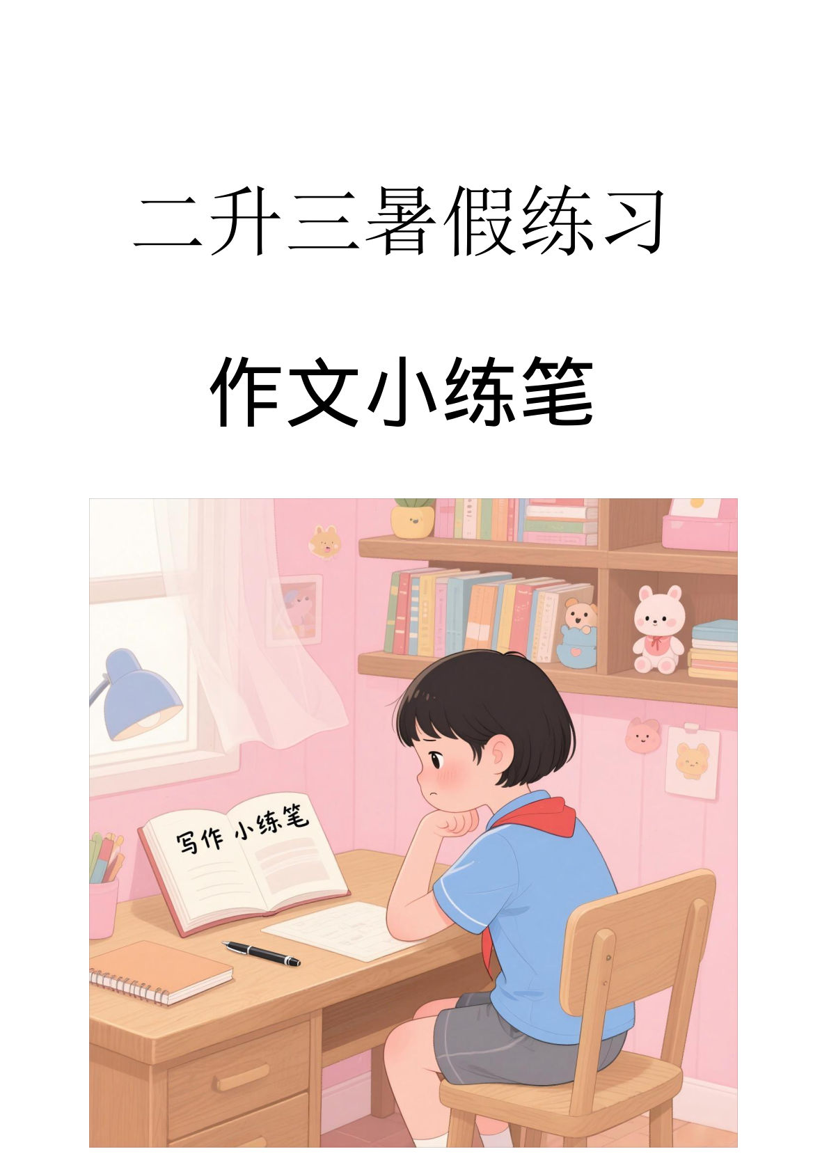 三年级上册暑假作文仿写小练笔-鸡娃题库官网-永久免费分享小学教辅资源