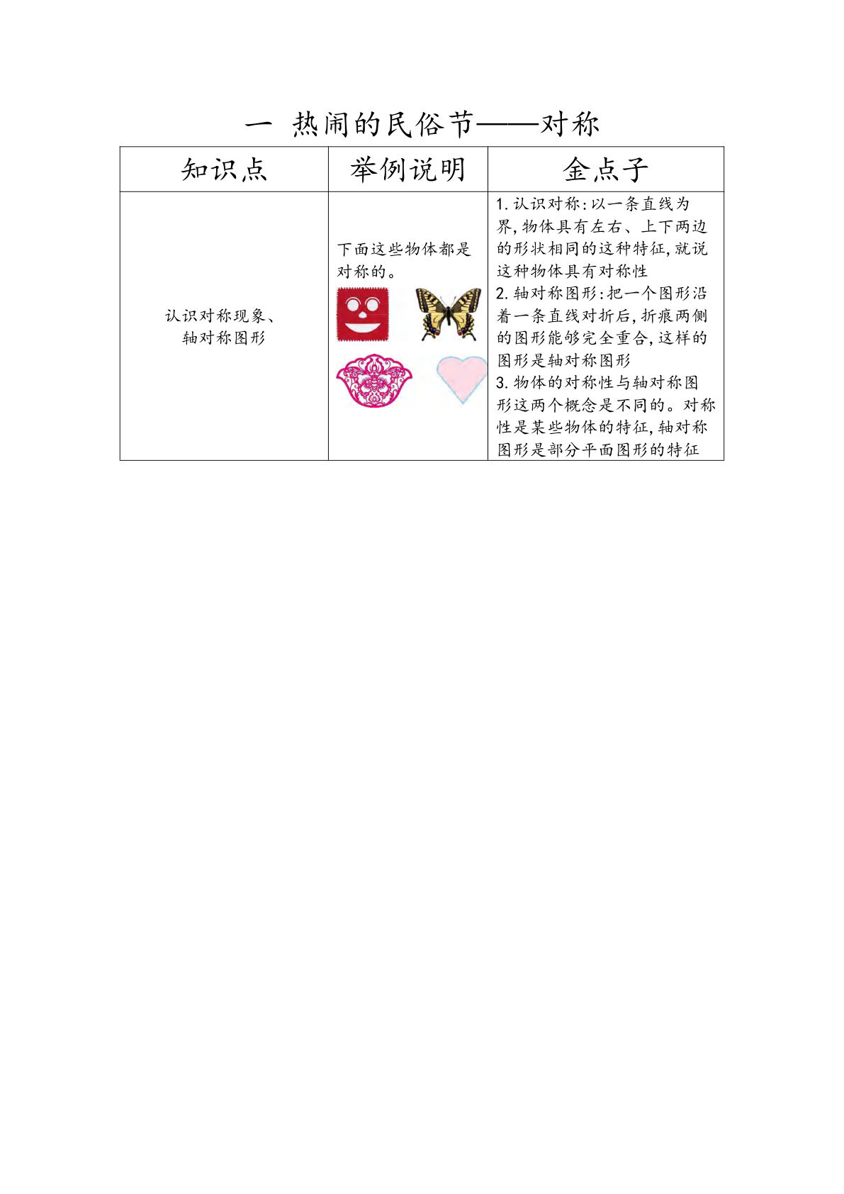 三年级下册青岛54制数学【知识清单】