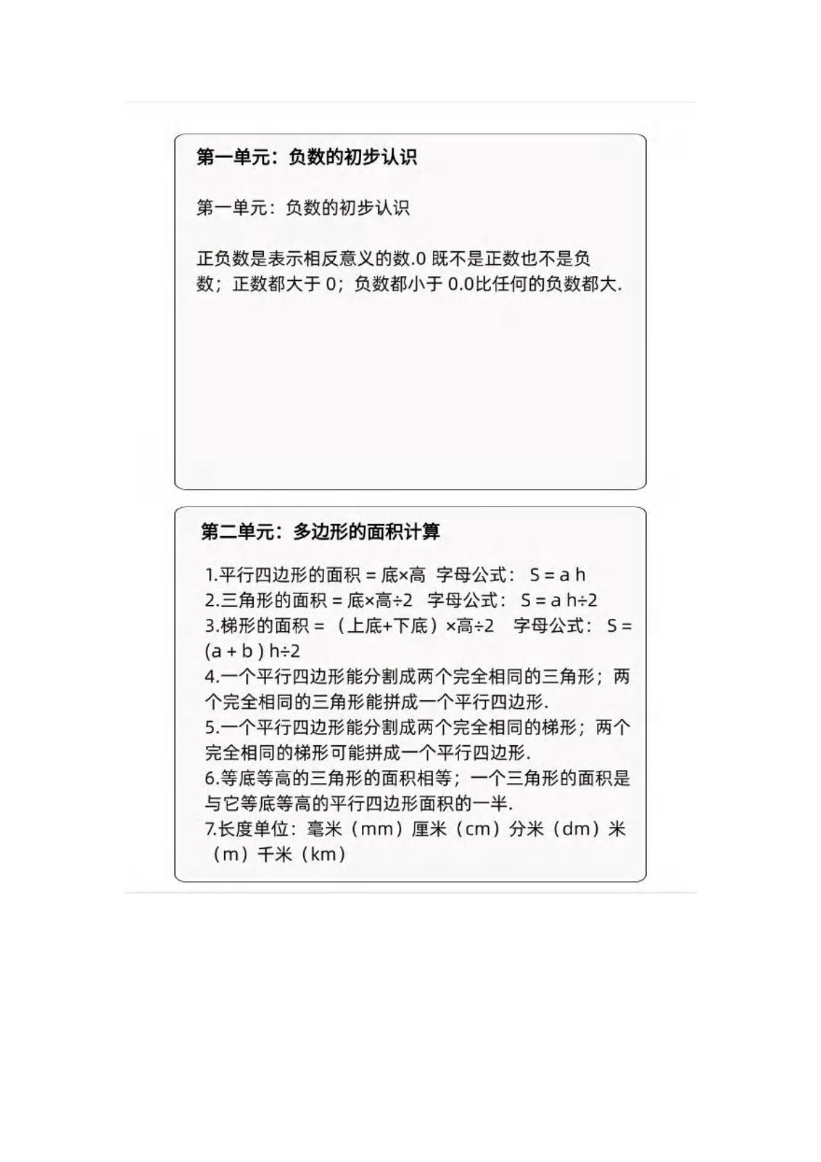 五年级上册苏教版数学【课课贴】