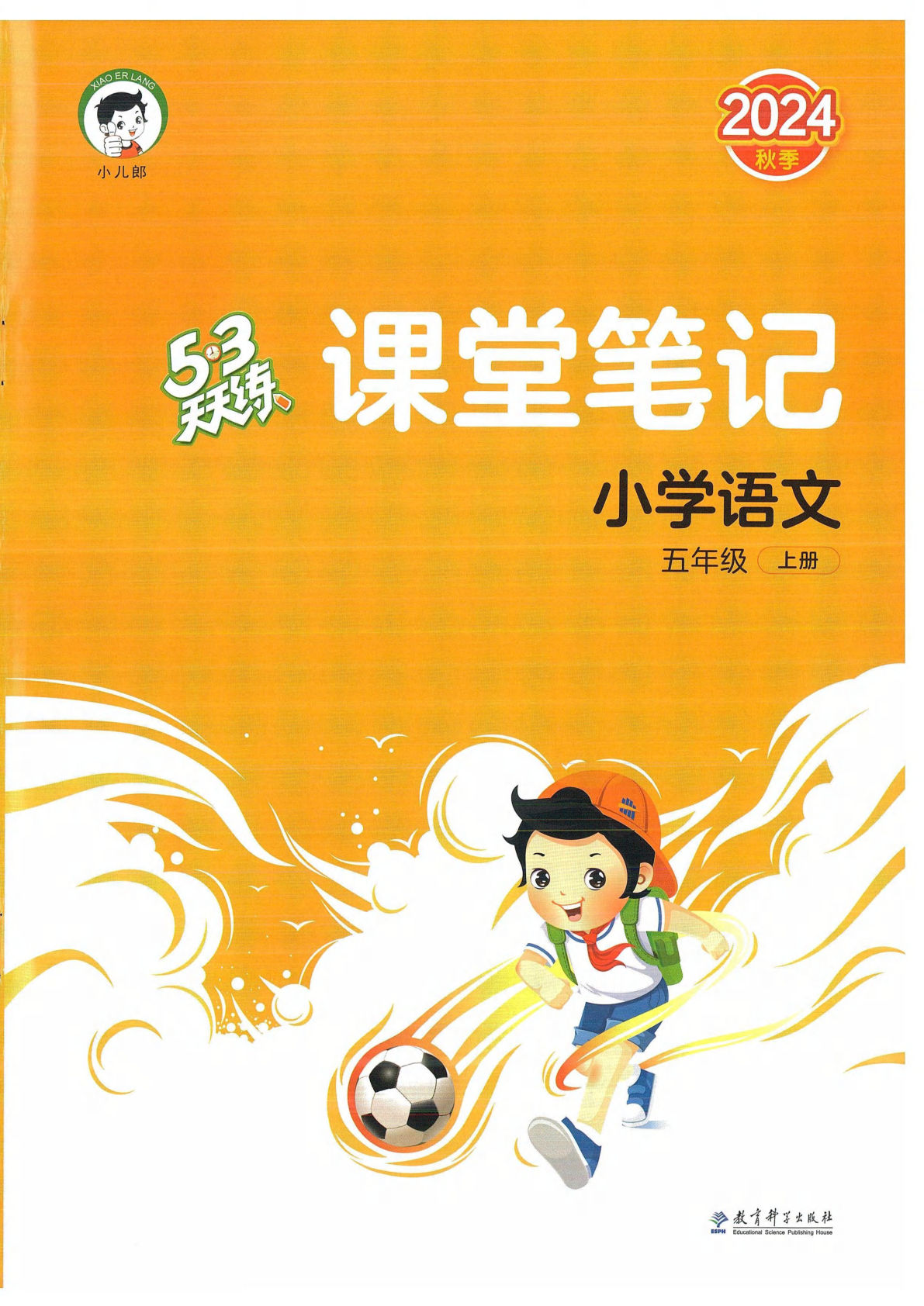 【24秋-53天天练-课堂笔记】五年级上册语文