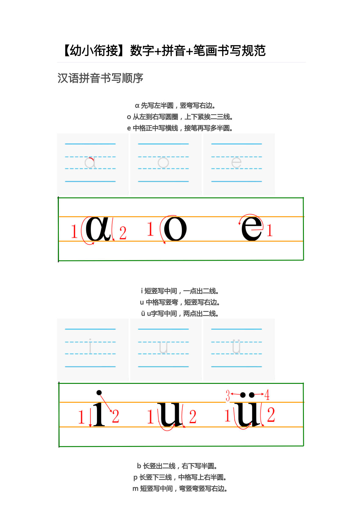 1_数字+拼音+笔画书写规范