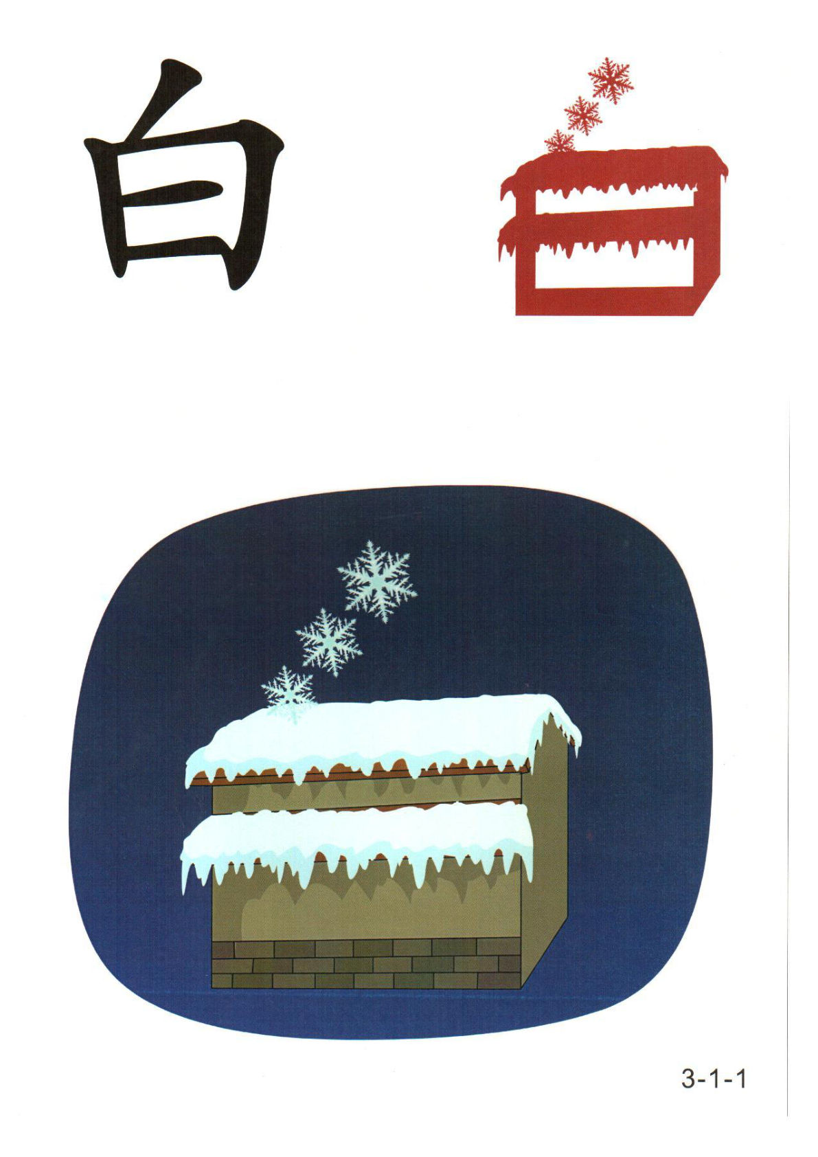 识字看图识字记忆闪卡-第三集